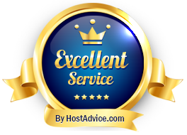 KVCHosting Hosting was awarded this badge for its excellent service