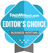 KVChosting has been awarded by FindMyHost Editor's Choice Award for Business Hosting