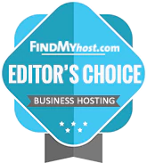 KVChosting has been awarded by FindMyHost Editor's Choice Award for Business Hosting for May 2020