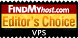 KVChosting has been awarded by FindMyHost Editor's Choice Award