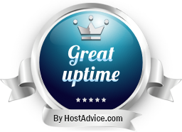 KVChosting has been awarded HostAdvice Great Uptime Award by HostAdvice